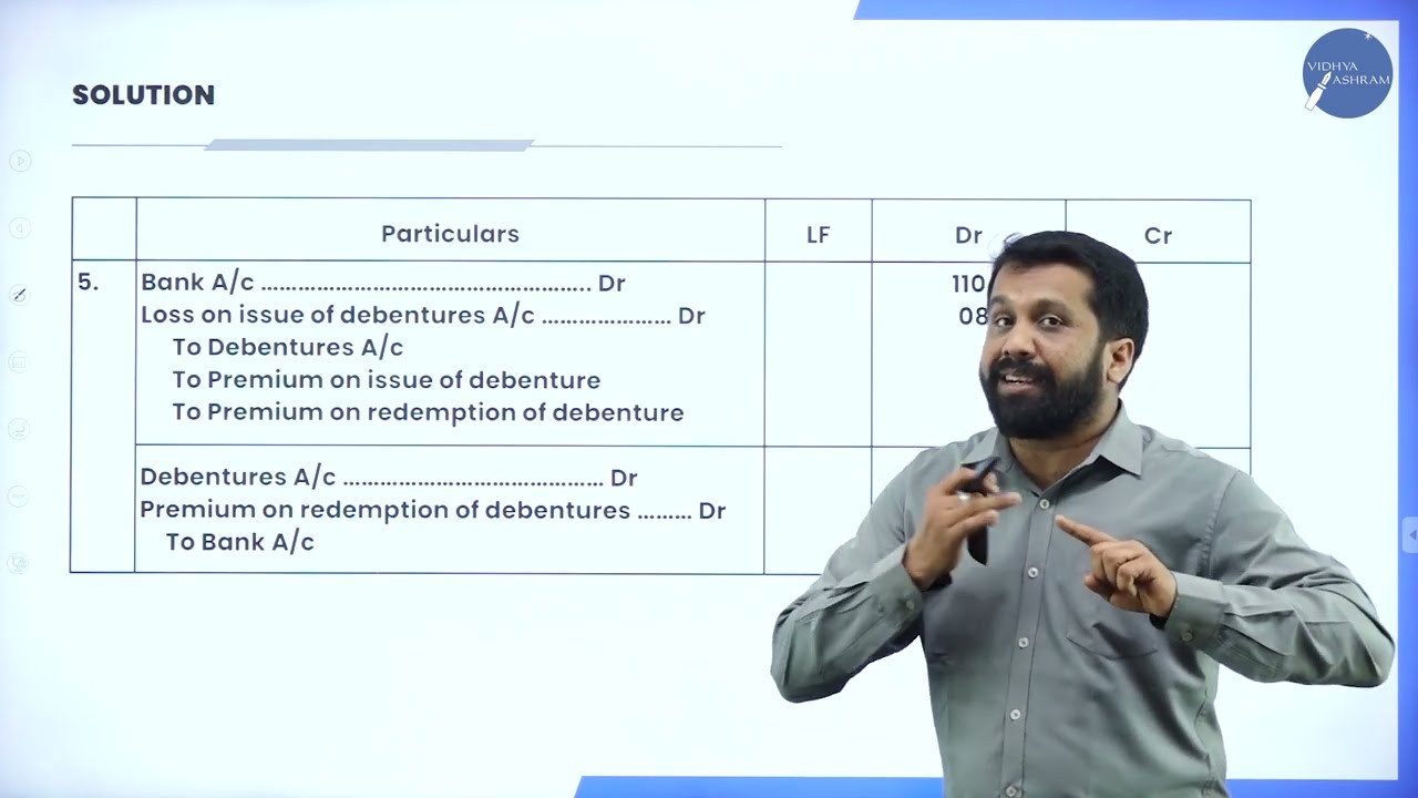 DAY 102 | ACCOUNTANCY | II PUC | REDEMPTION OF DEBENTURES | L1