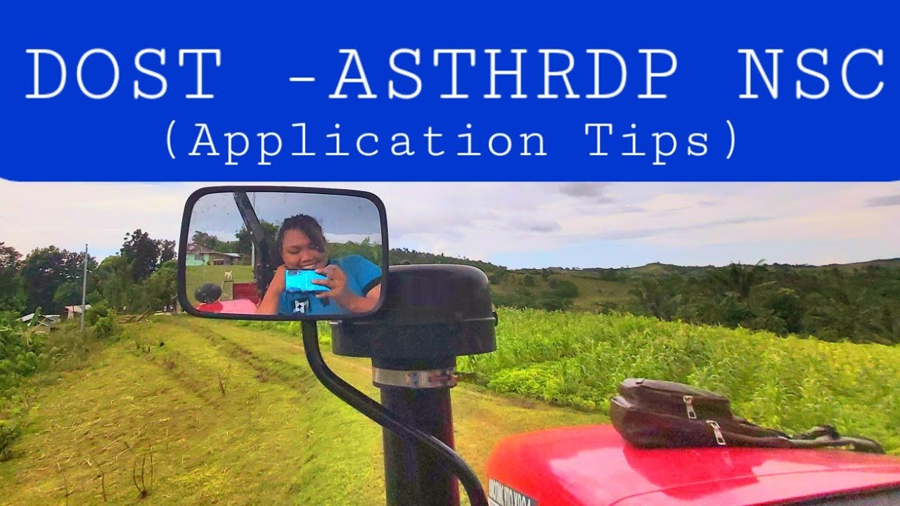 DOST -ASTHRDP NSC (Personal Tips)