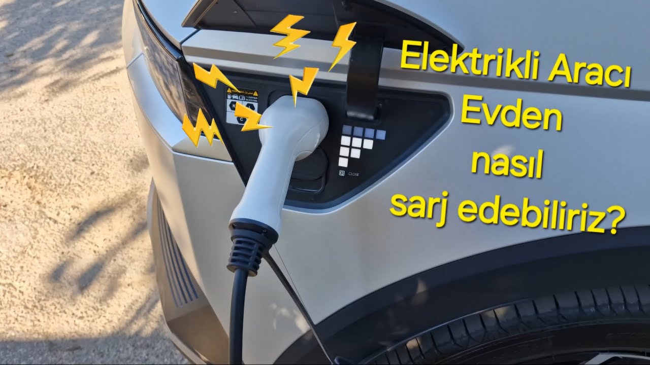 Elektrikli Araba Evden Nasıl Sarj Edilir...Ioniq 5 aracımızı evden sarj ediyoruz.
