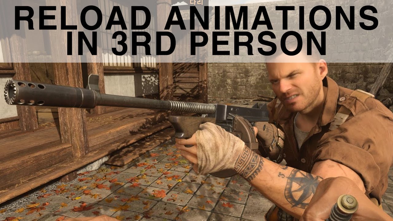 Call of Duty Vanguard All Weapons Reload Animations In Third Person