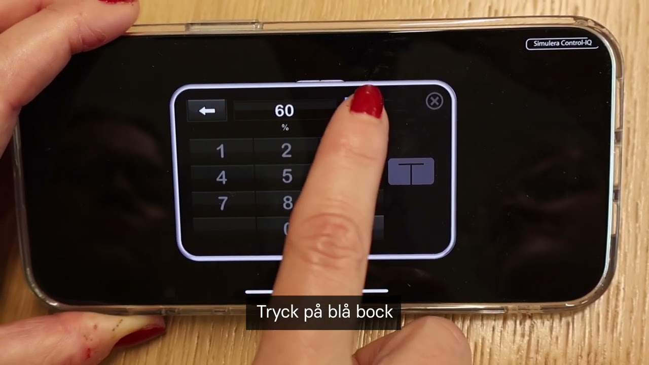 Så här aktiverar du en förlängd bolus i Tandem t:slim X2™ insulinpump