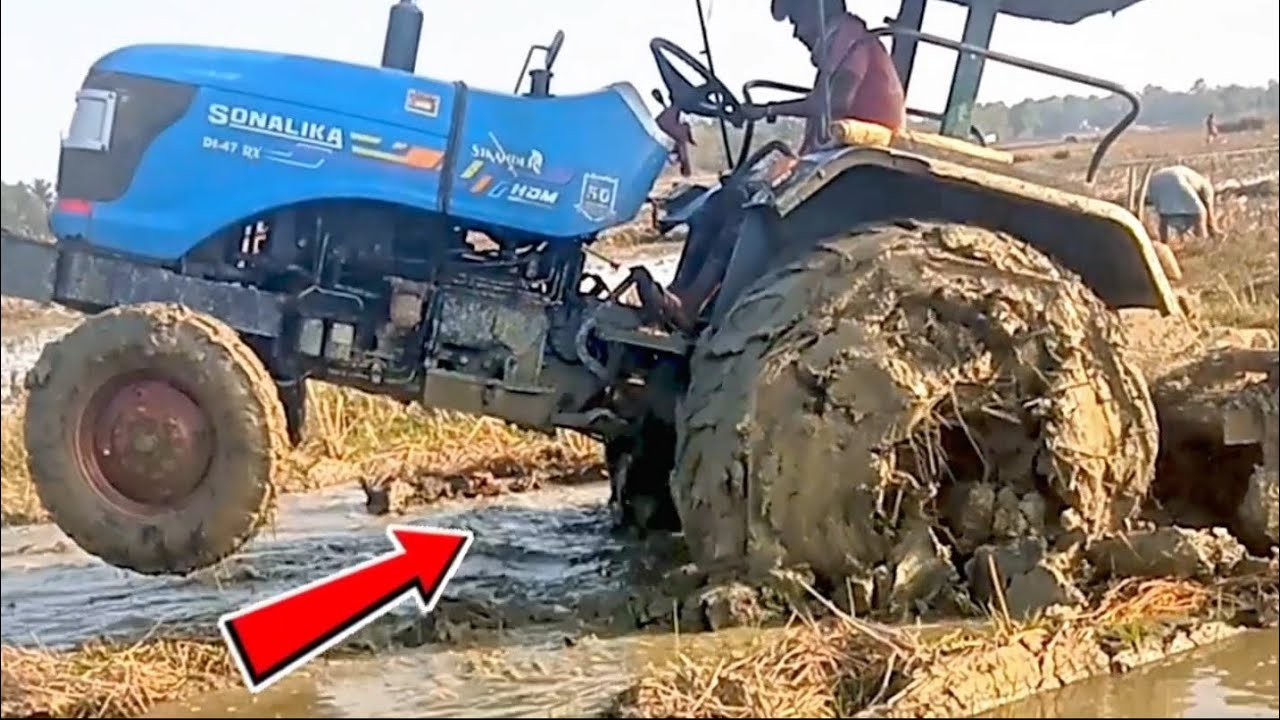 Sonalika DI 50 RX Sikander - Rotavator Par Best Performance 😱 video 