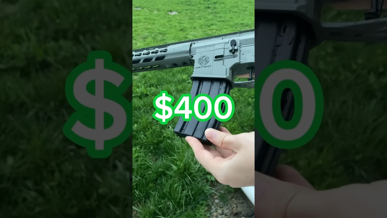 $400 airsoft gun vs water bottle! #airsoft #airsoftnation #airgun #airsoftguns #bbs #paintball