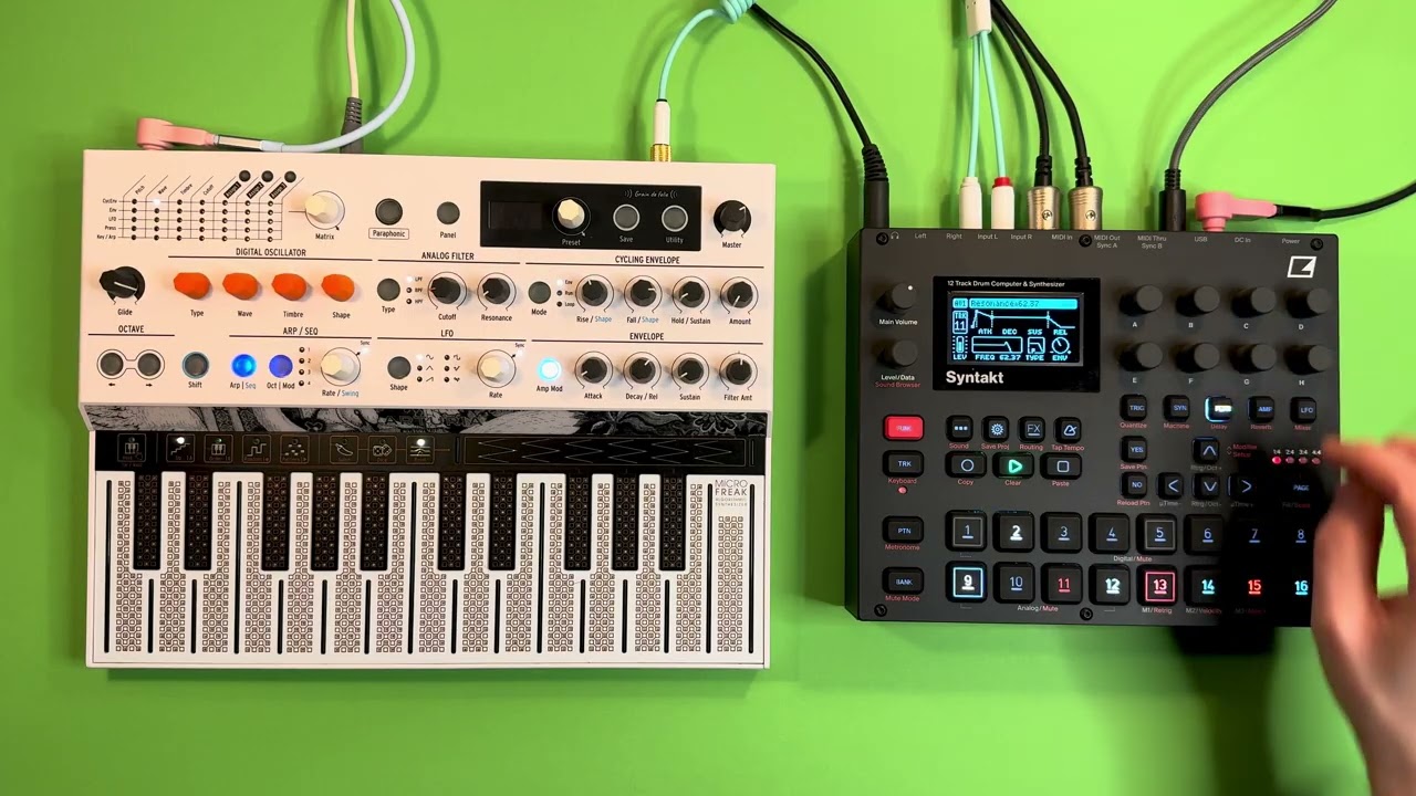 Jamuary 2026 Day 8: Syntakt and MicroFreak