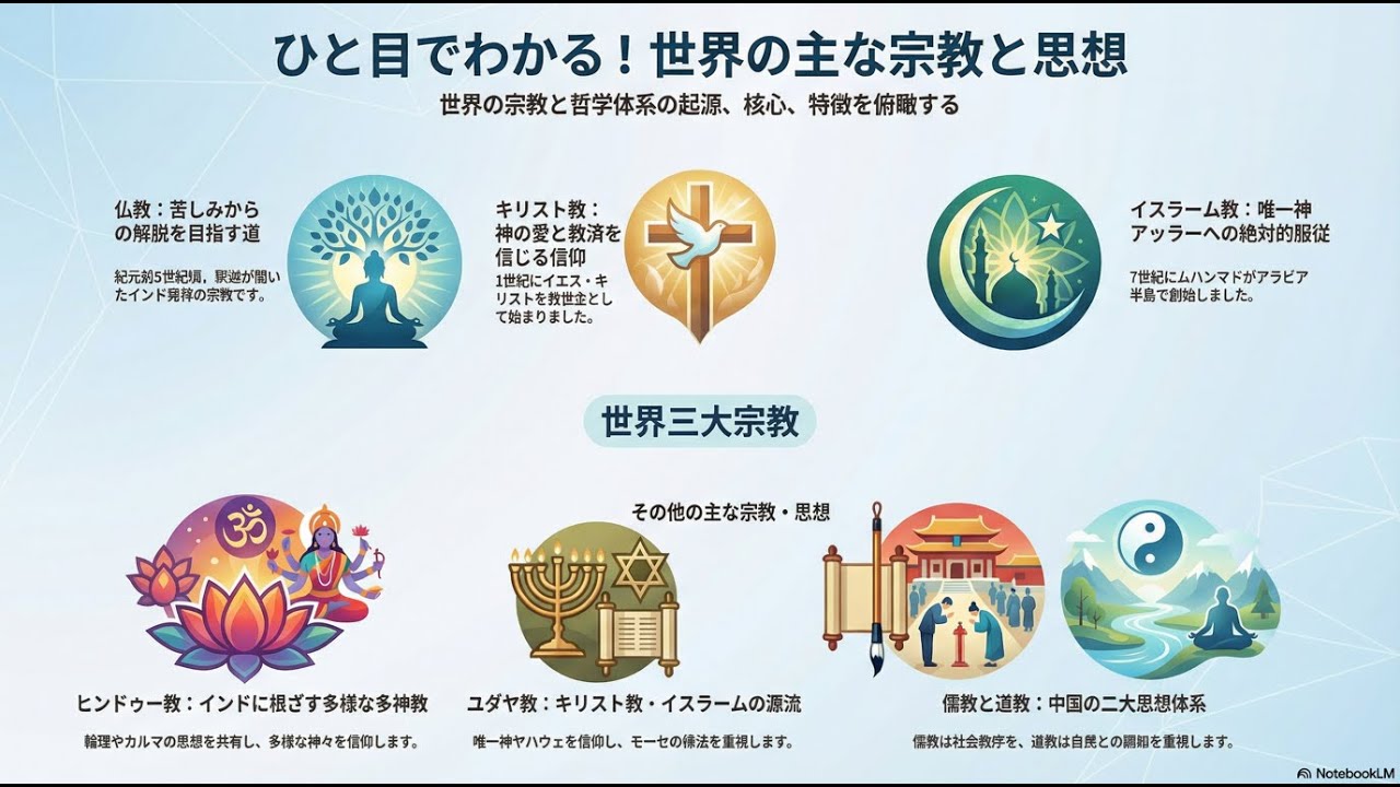 世界の宗教 超入門ガイド