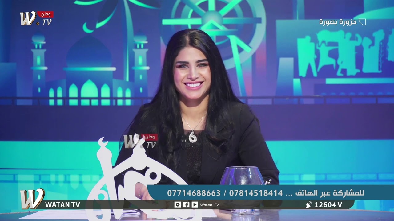 متصل يخطب مقدمة البرنامج لاخيه على الهواء #حزورة_بصورة #رمضان_2023