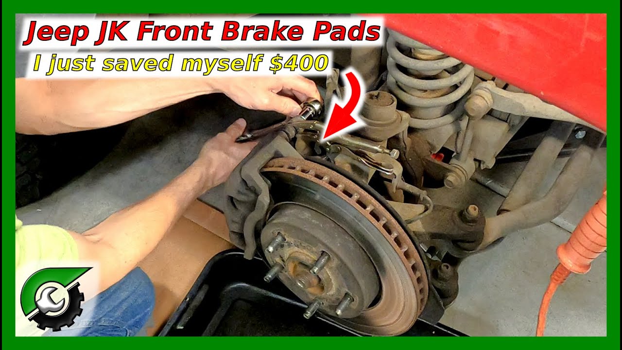 Jeep JK front Brakes: 2007-2018 jeep jk brake pads