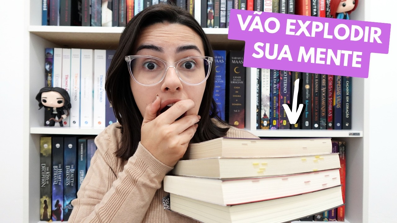 📚 LIVROS QUE VÃO TE ENGANAR ATÉ A ÚLTIMA PÁGINA 🤯