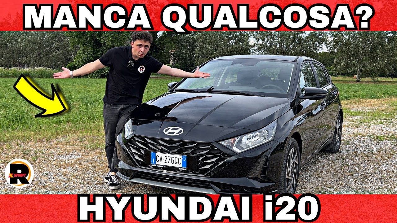 HYUNDAI i20 (2024) - FA SUL SERIO, da 20.000 euro - Test Drive PRO e CONTRO
