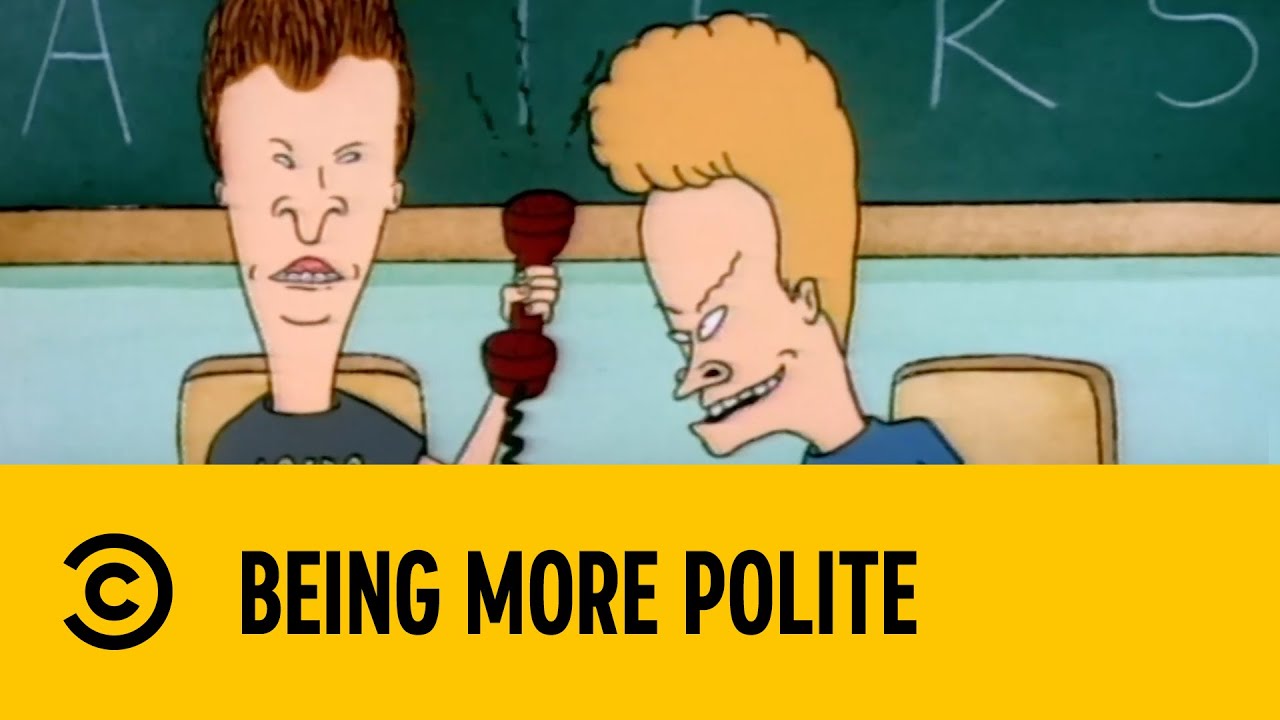 Being More Polite | Beavis And Butt-Head | Comedy Central Africa