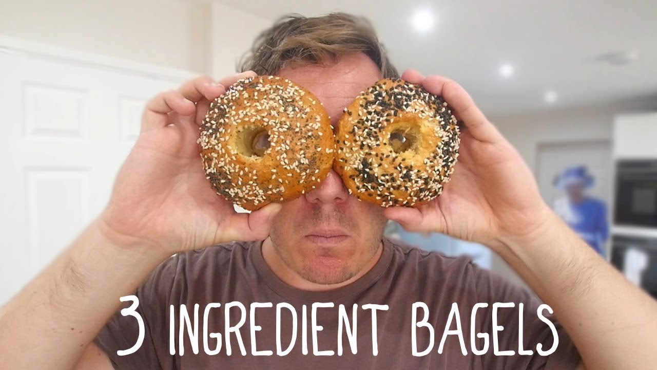 3 ingredient bagels!