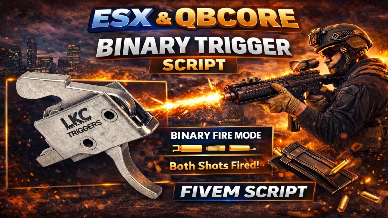 FiveM Binary Trigger Script GTA5 RP #fivemroleplay #gta #fivem