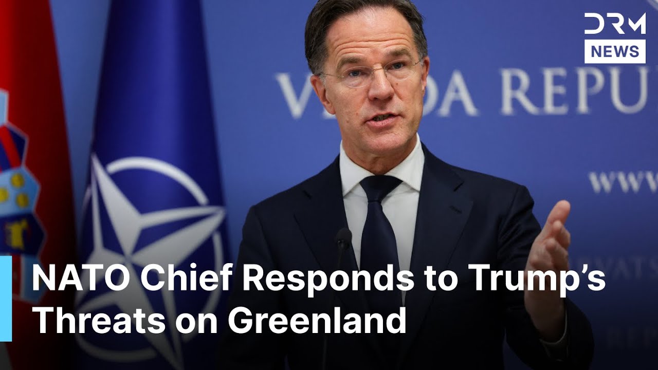 NATO Chief Asked if Alliance Will Survive Trump's Threats on Greenland & Possible Attack | AC1G
