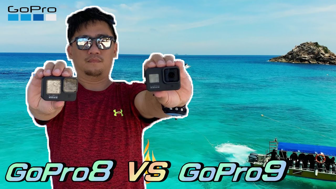【Kokee的潛水世界#43​】海底攝影GoPro9 VS GoPro8 | Redang Island Malaysia