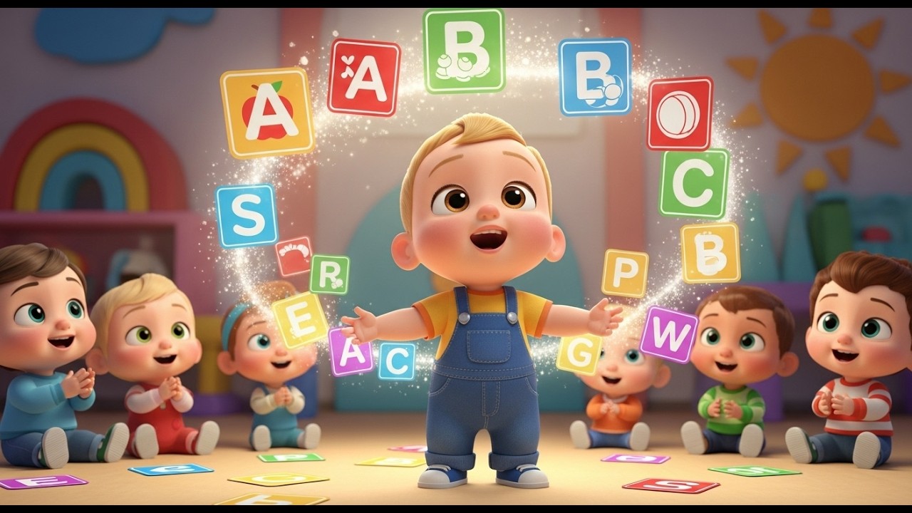 Learning ABC Magic Fun ✨🔤 | ABC Song for Kids | Alphabet Learning Video for Toddlers