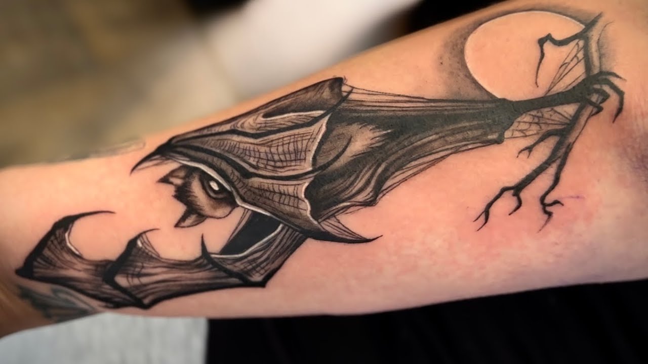 Tatuaje estilo black work, Black work tattoo 2