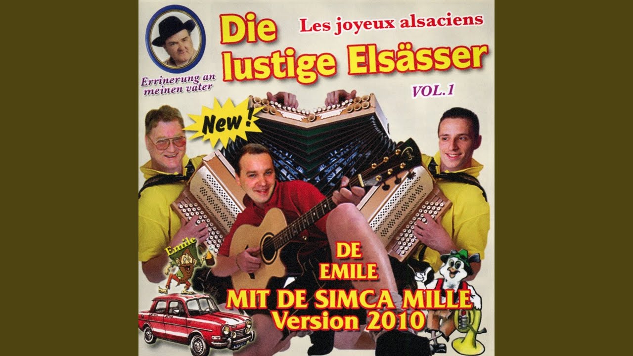 De Emile mit de Simca Mille (Version 2010)