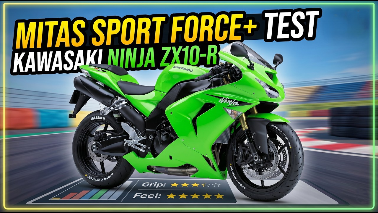 Mitas Sport Force+ Test auf Kawasaki Ninja ZX10-R