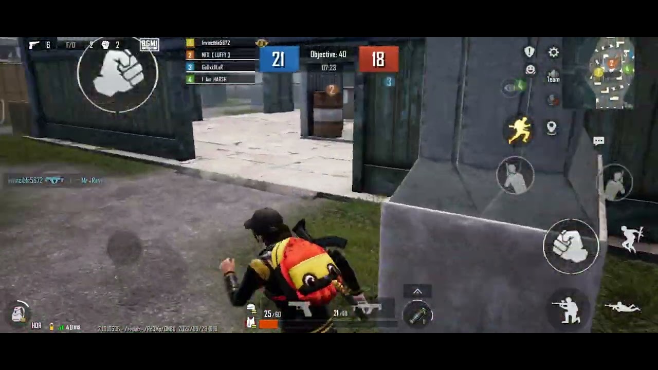 BGMI arena game deathplay