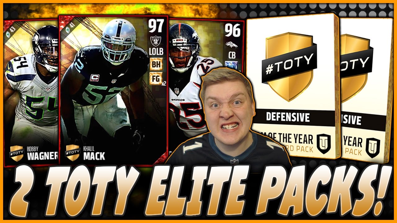 DEFENSIVE TOTY PULL!! | 2 TOTY ELITE PLAYER PACKS!! | MUT 17 PACK OPENING