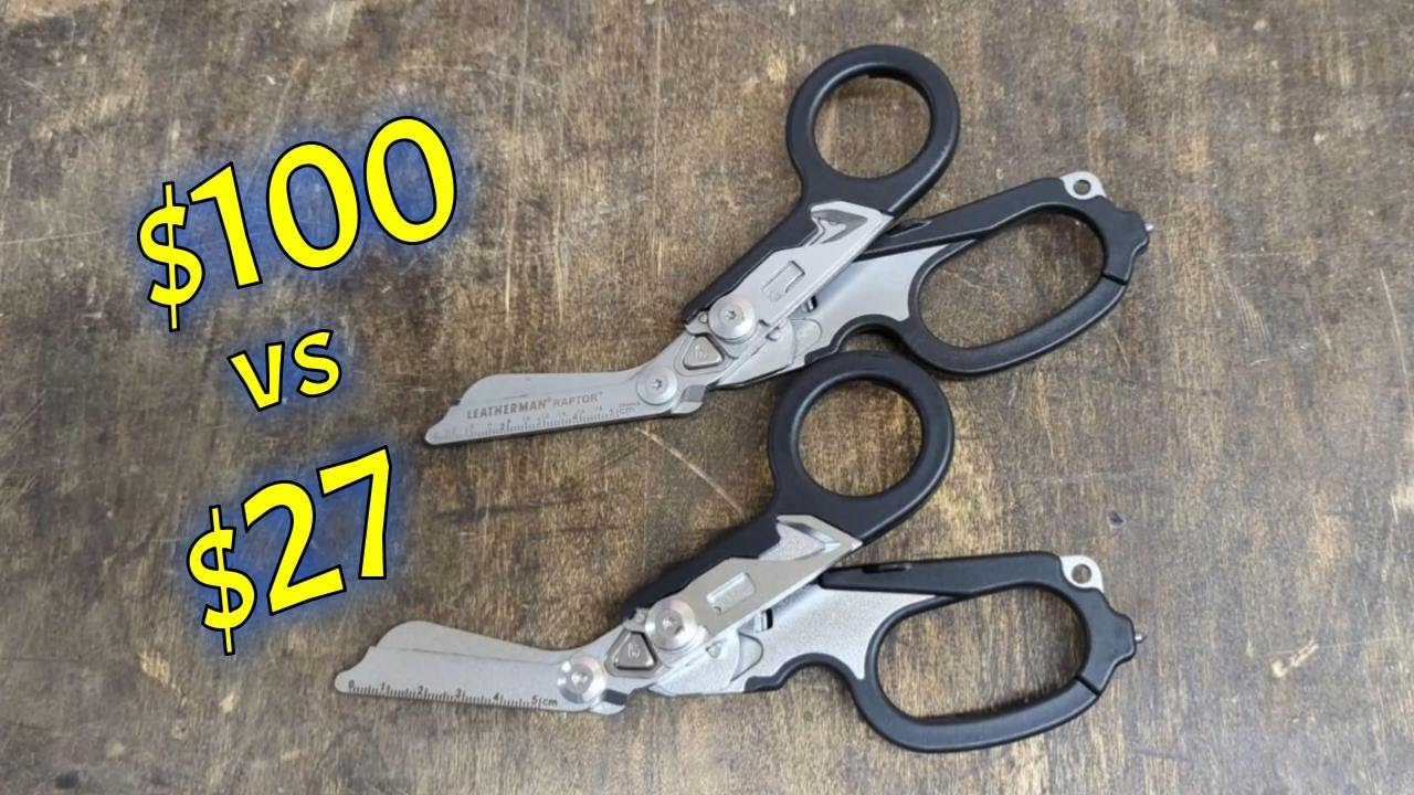 Являются ли подделки Leatherman Raptor за 27 долларов такими же качественными, как и настоящие?