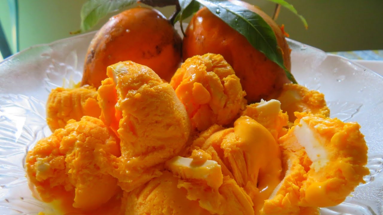 How To Make EggFruit Ice Cream With 3 Ingredients