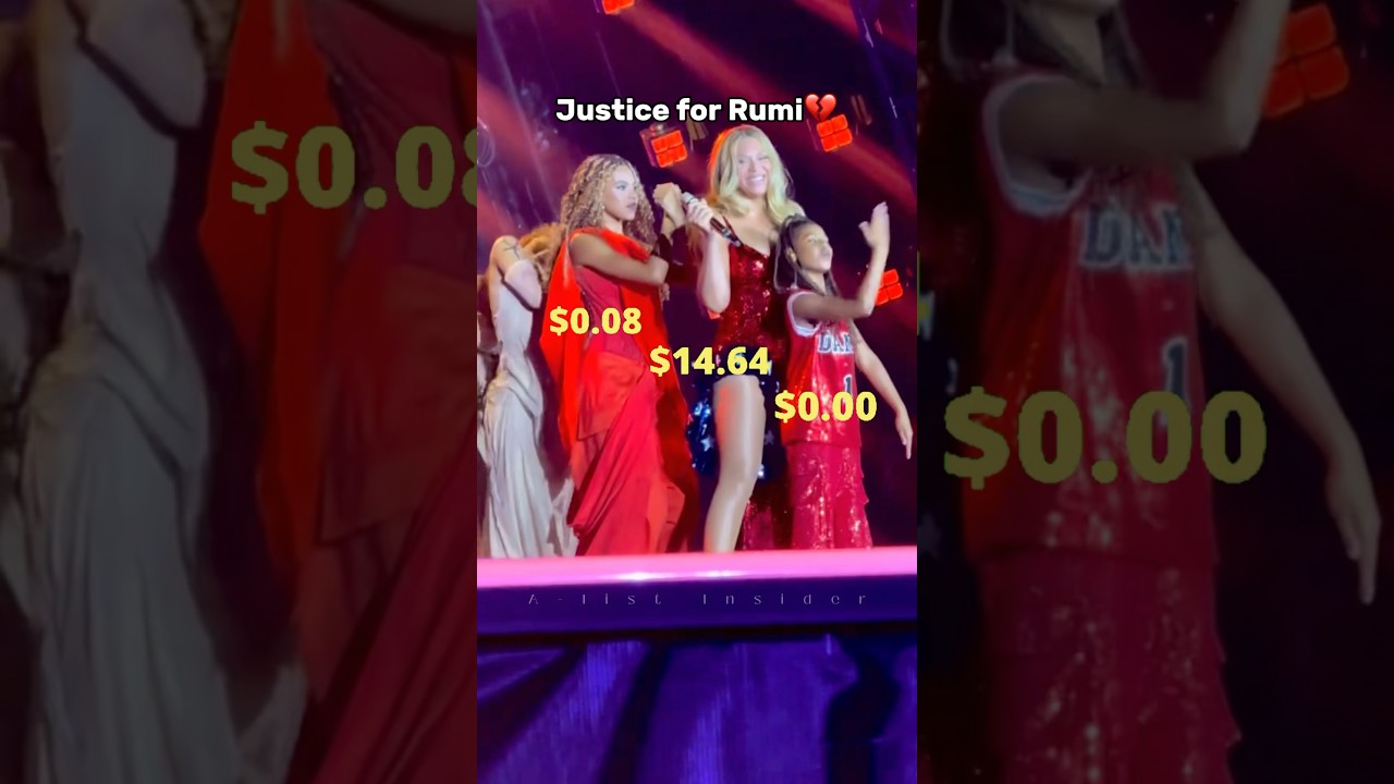 How Much Beyonc&eacute;, Blue Ivy and Rumi Earn in Just 11 Seconds! (Real-Time Salary Counter) #beyonce