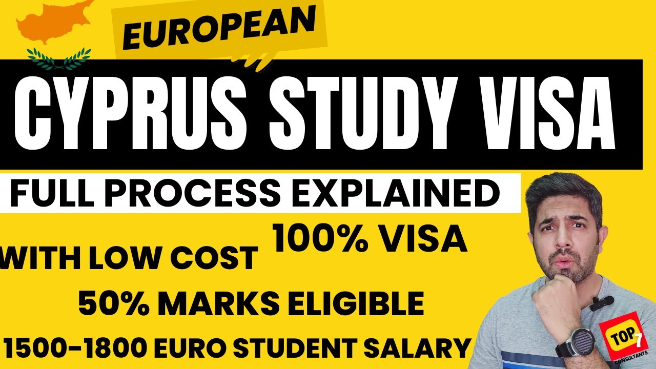 Study in European Cyprus 2023 | Full Details | Step by Step Process | European Study VISA