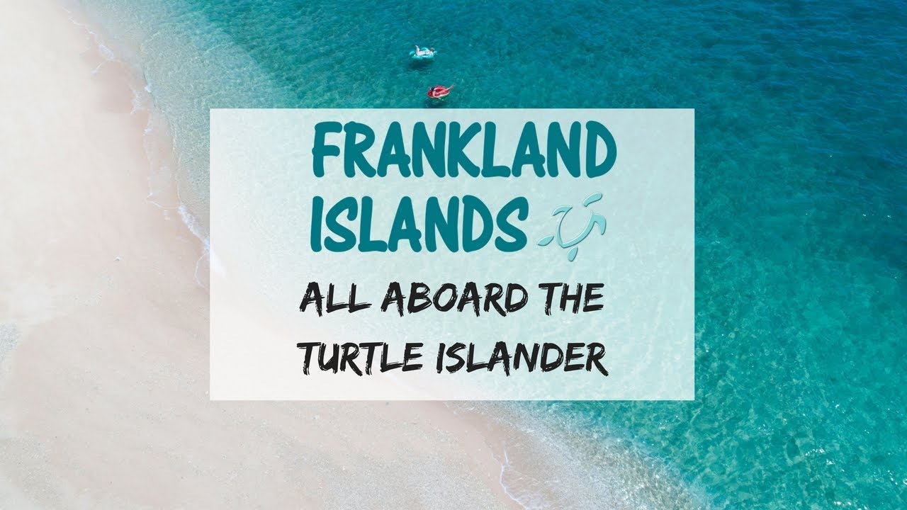 Visit Frankland Islands in Far North Queensland Aboard The TurtleIslander