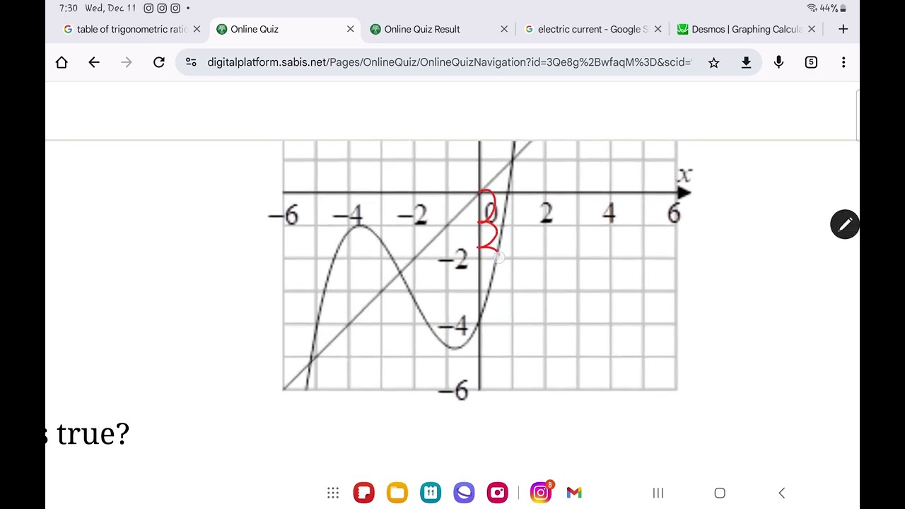 Algebra 2.4 Course Practice