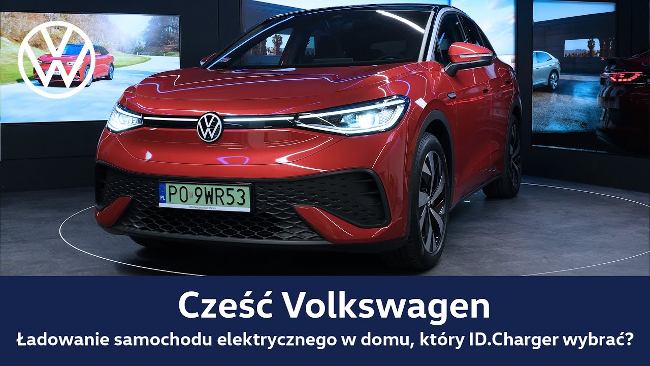| Cześć Volkswagen | Ładowanie samochodu elektrycznego w domu – który ID. Charger wybrać?