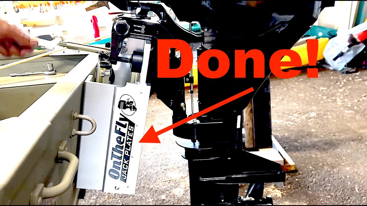 OntheFly Jackplate Installation on my Tracker 1436 Boat