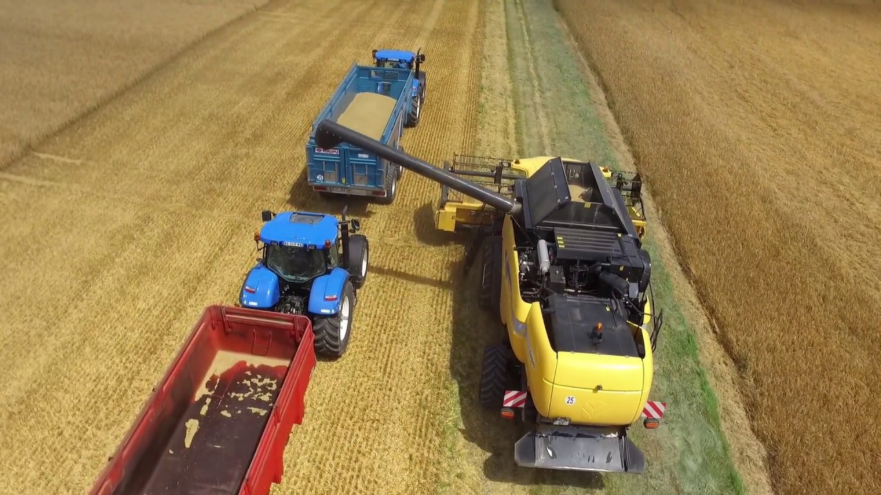 moissonneuse new holland CX8060 (moisson 2016)