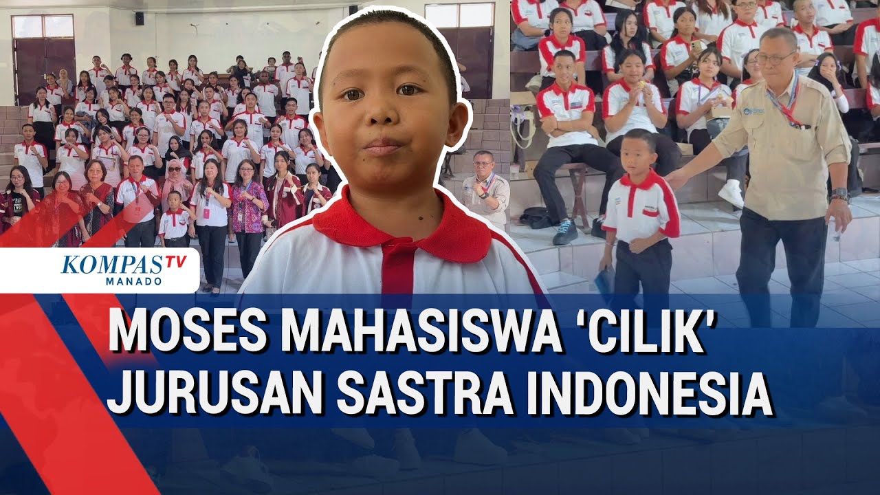Moses Mahasiswa ‘Cilik’ Jurusan Sastra Indonesia Yang Viral