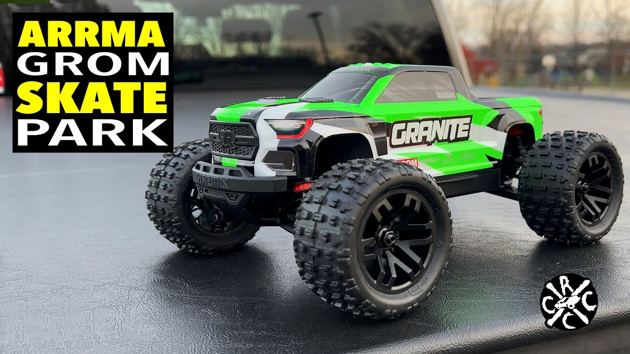 ARRMA Granite Grom в скейт-парке