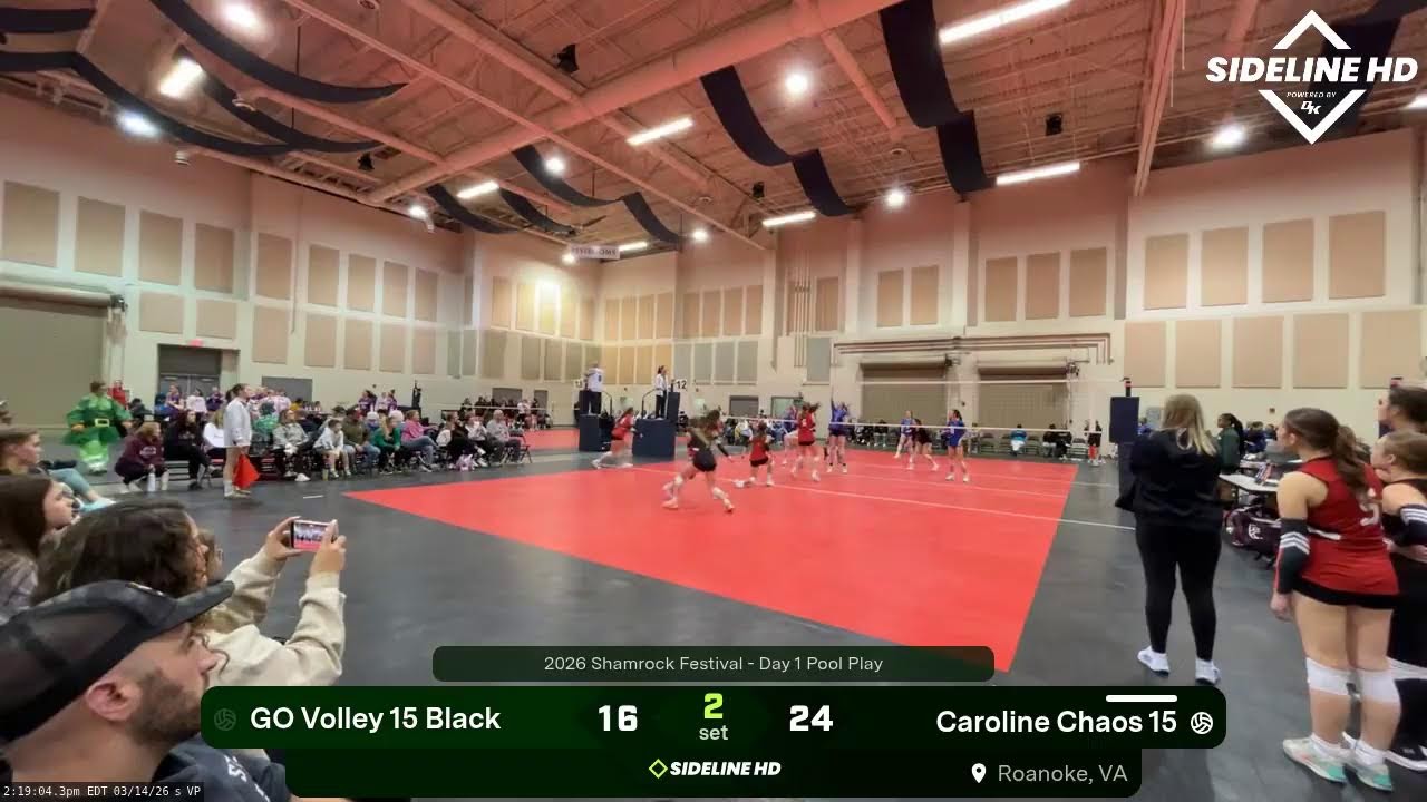 GO Volley 15 Black @ Caroline Chaos 15 (2026.03.14)