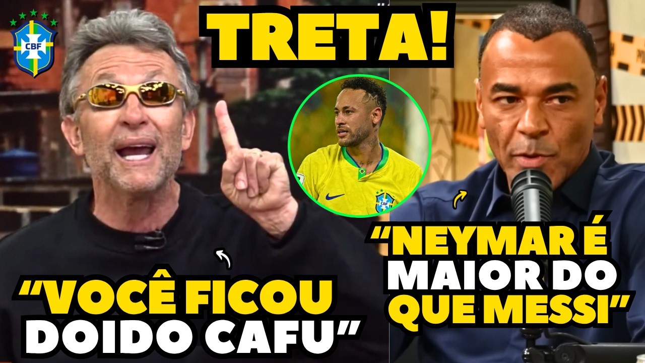 EITA! CRAQUE NETO DETONA CAFU AP&Oacute;S FALAR QUE NEYMAR DEVE SER CONVOCADO PARA SELE&Ccedil;&Atilde;O BRASILEIRA!!