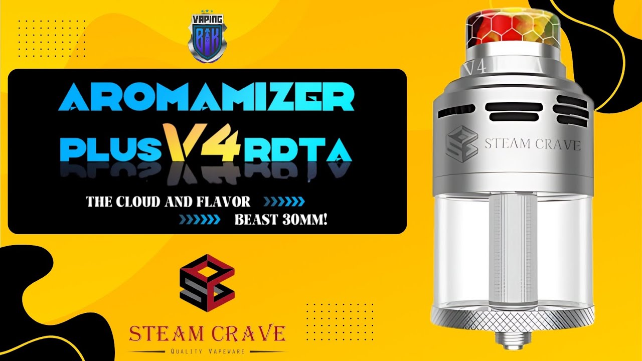 Aromamizer Plus V4 RDTA by Steam Crave