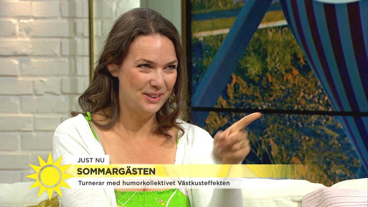 Anna Blomberg bjuder på sina bästa imitationer: ”Har jag gjort någon i Nyhetsmo - Nyhetsmorgon (TV4)