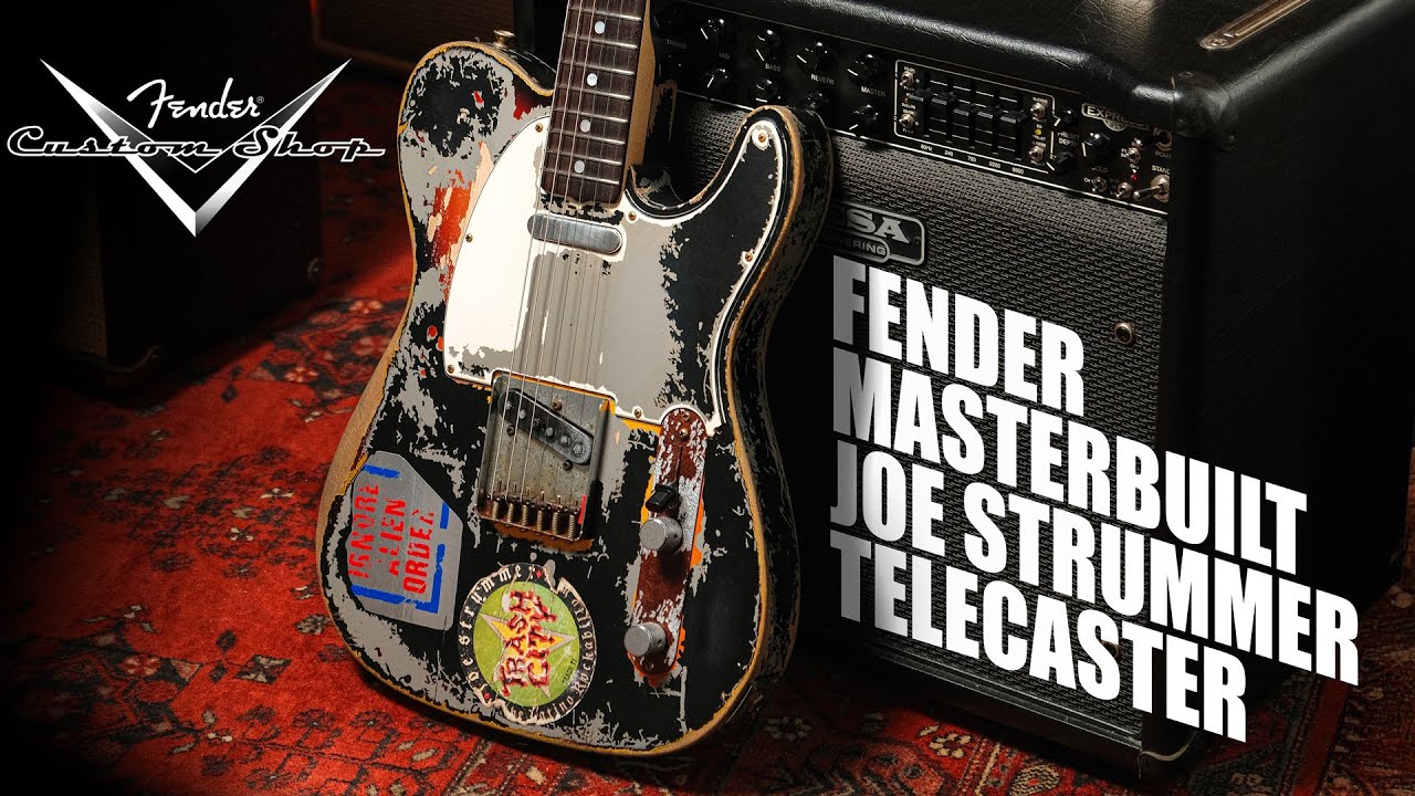 The Fender Masterbuilt Joe Strummer Telecaster Available Now!