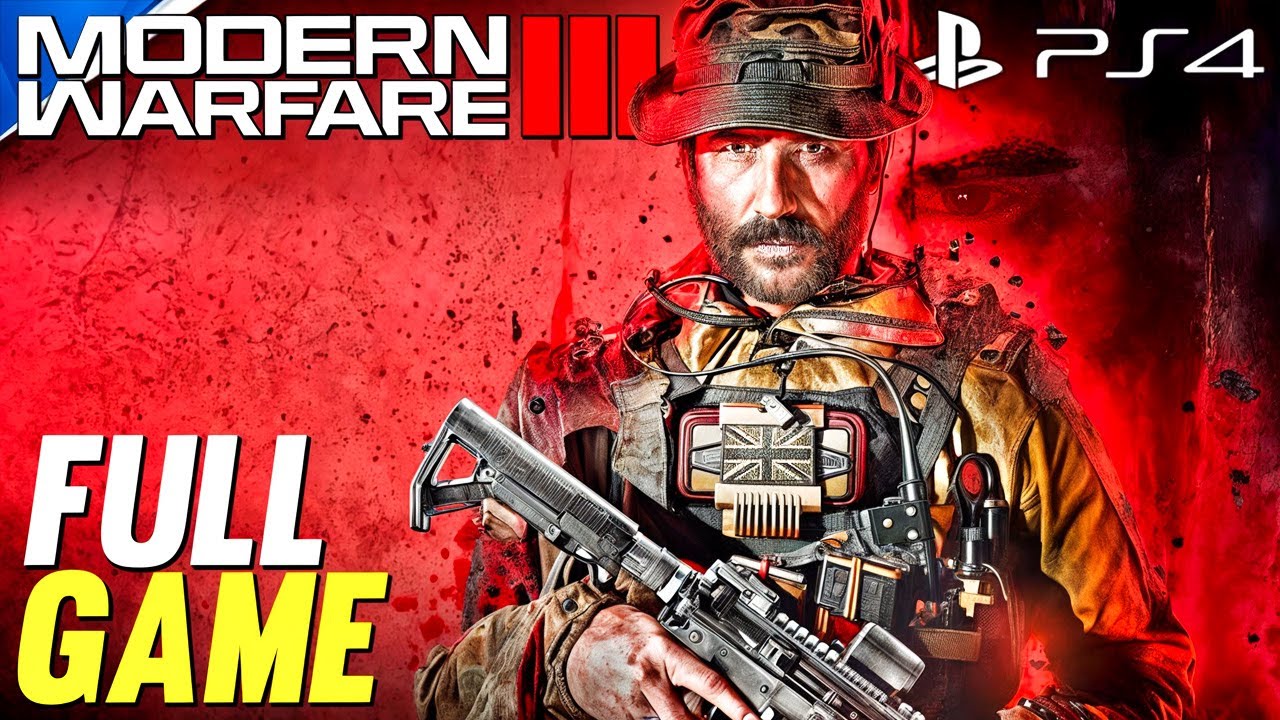 Call of Duty Modern Warfare 3 PS4 Gameplay Campaign Story Mode