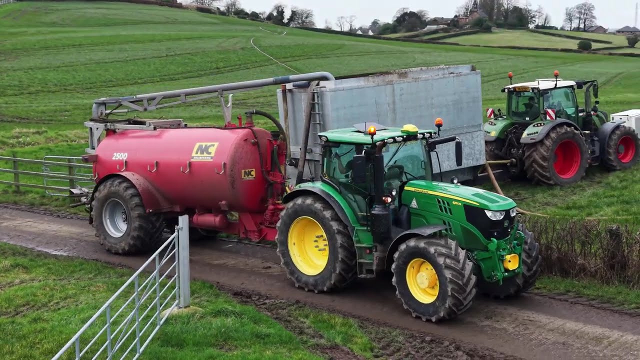 Spreading slurry with Rutledge contracts