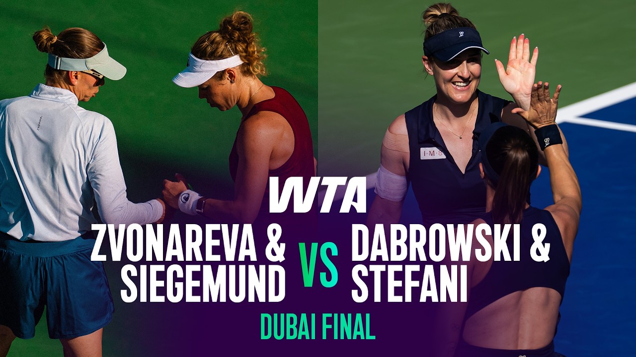 Zvonareva/Siegemund vs. Dabrowski/Stefani | 2026 Dubai Final | WTA Match Highlights