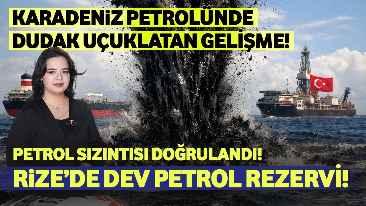 Rize'de Petrol! Karadeniz Petrolünde Dudak Uçuklatan Gelişme!