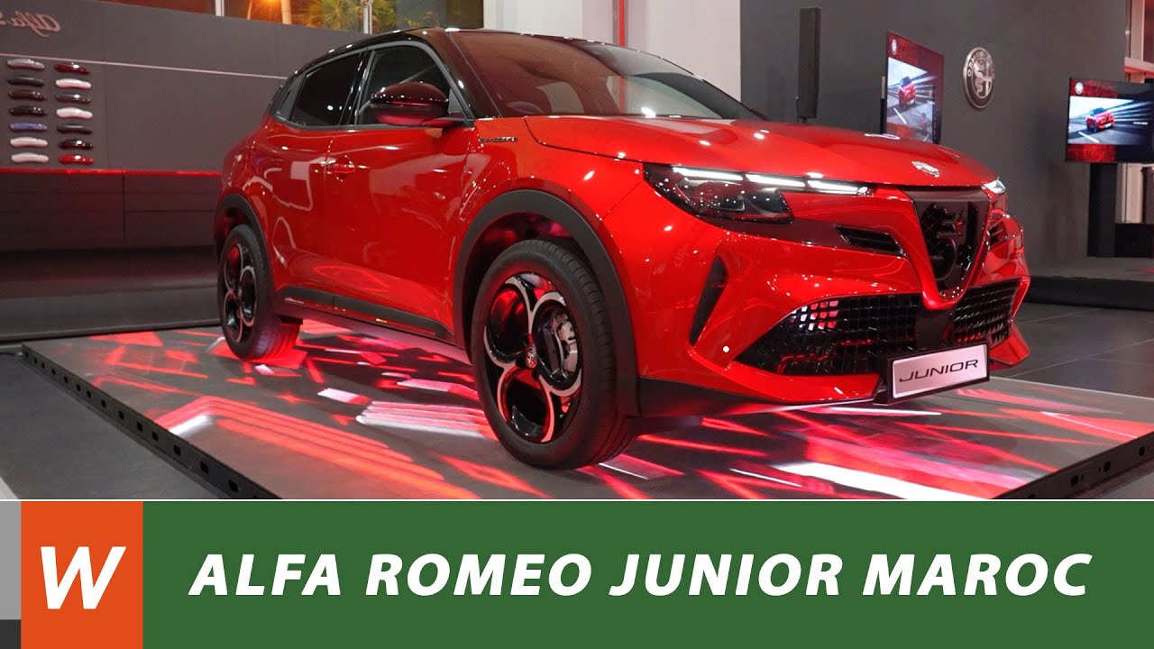 ALFA ROMEO Junior 2025 - lancement au Maroc