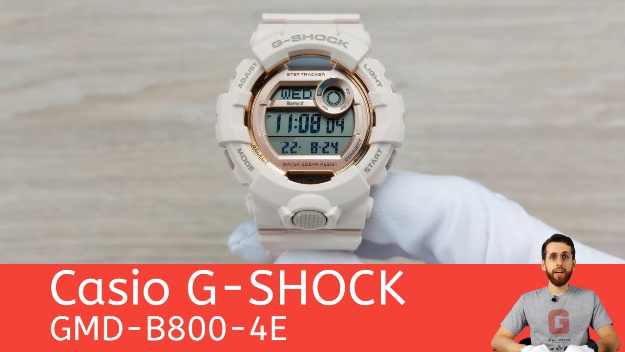 Шагомер для всей семьи / Casio G-SHOCK GMD-B800-4E