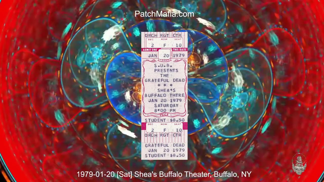 Grateful Dead 1979-01-20 [Sat]Shea's Buffalo Theater, Buffalo, NY