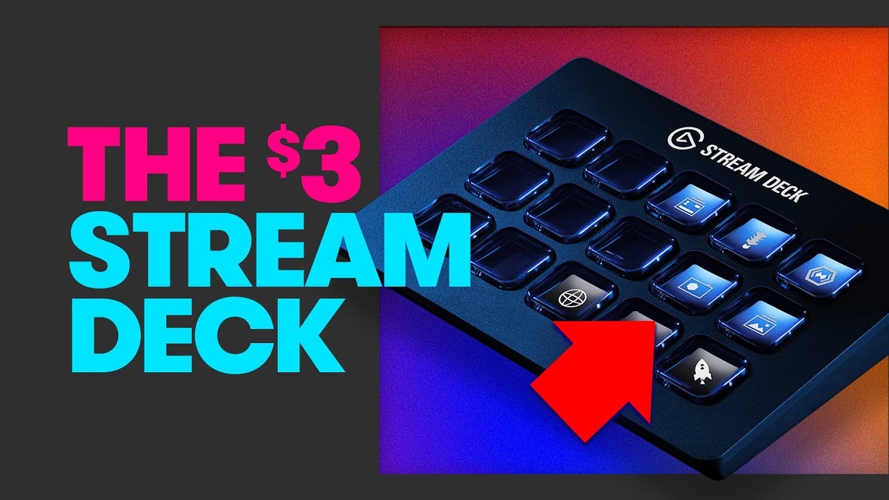 HOW TO MAKE A $3 STREAM DECK