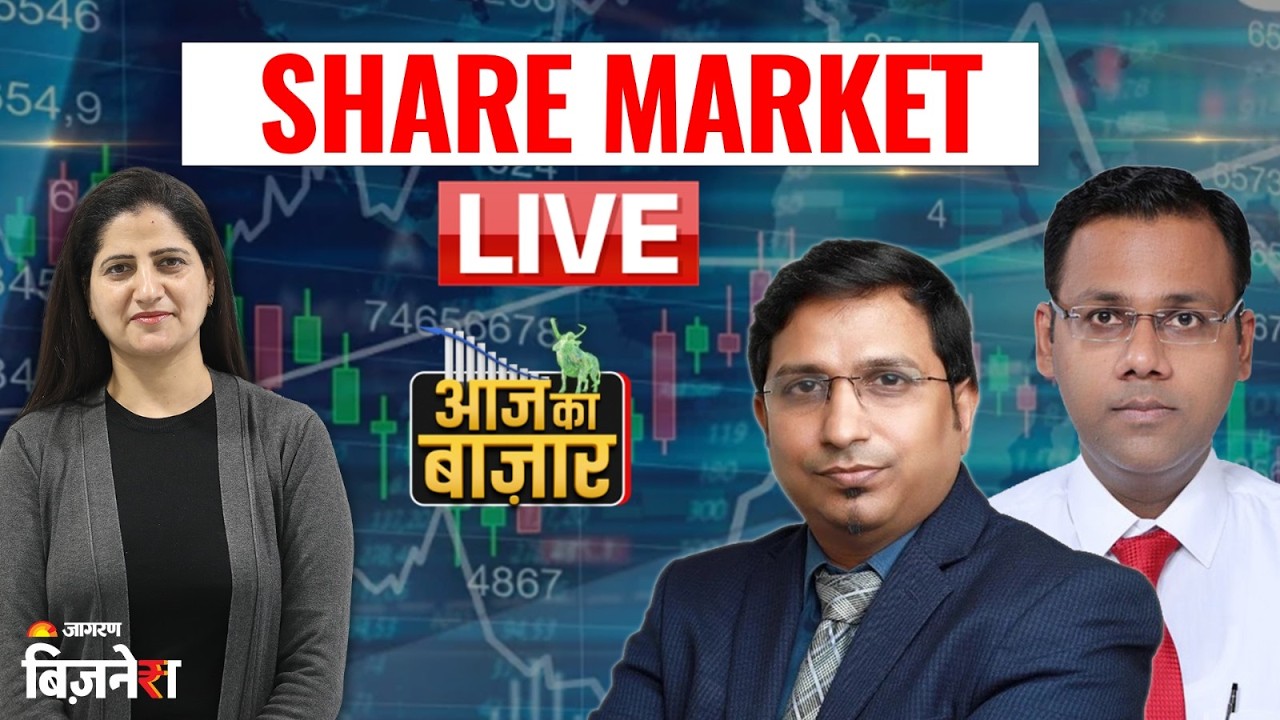 Stock Market Live Update: Market Crash: HDFC Bank Down 5%, Nifty Below 23250! Middle East Crisis