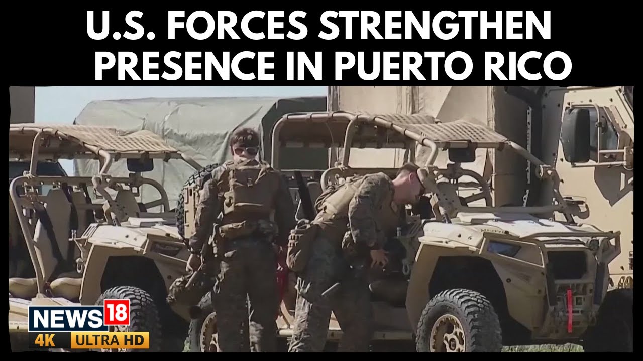U.S. Military Operates In Puerto Rico Amid Growing Regional Buildup And Naval Activity | 4K